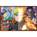 Naruto Shippuden - Framed TV Show Poster / Print (Naruto - Split Face) (Size: 36" x 24")   